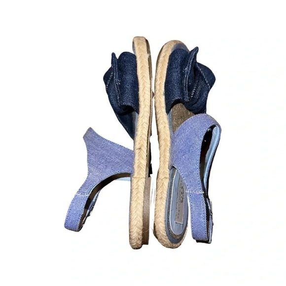 Stella McCartney Rori Denim Girls Sandals Size EU 30 US 12.5-13 - Picture 7 of 11